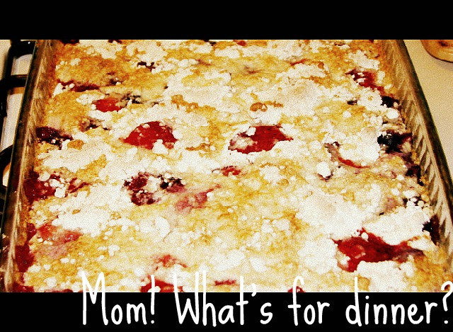 Blackberry Cobbler With Cake Mix
 Mom What s for dinner Berry Cobbler