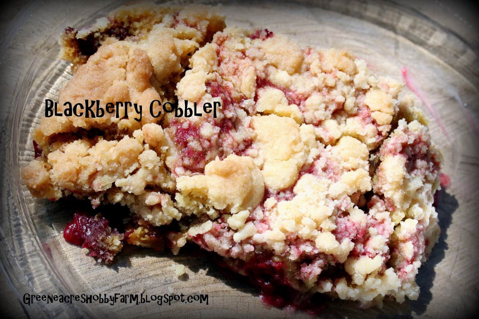 Blackberry Cobbler With Cake Mix
 Greene Acres Hobby Farm Easy Peasy Blackberry Cobbler 5