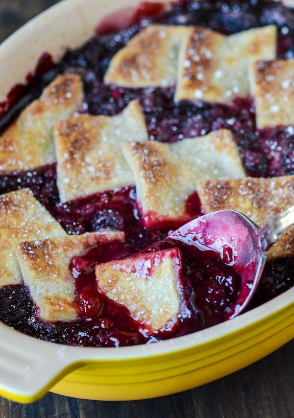 Blackberry Cobbler With Pie Crust
 Berry cobbler Cobbler and Berries on Pinterest