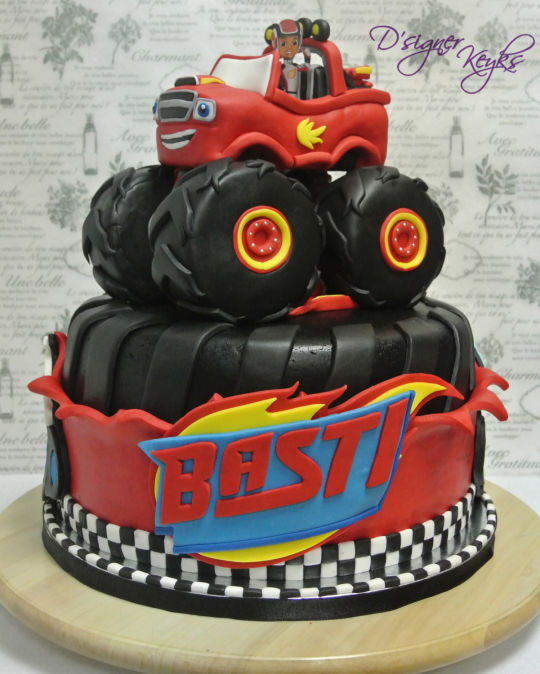 Blaze Birthday Cake
 Blaze and the Monster Machine cake by Phey CakesDecor