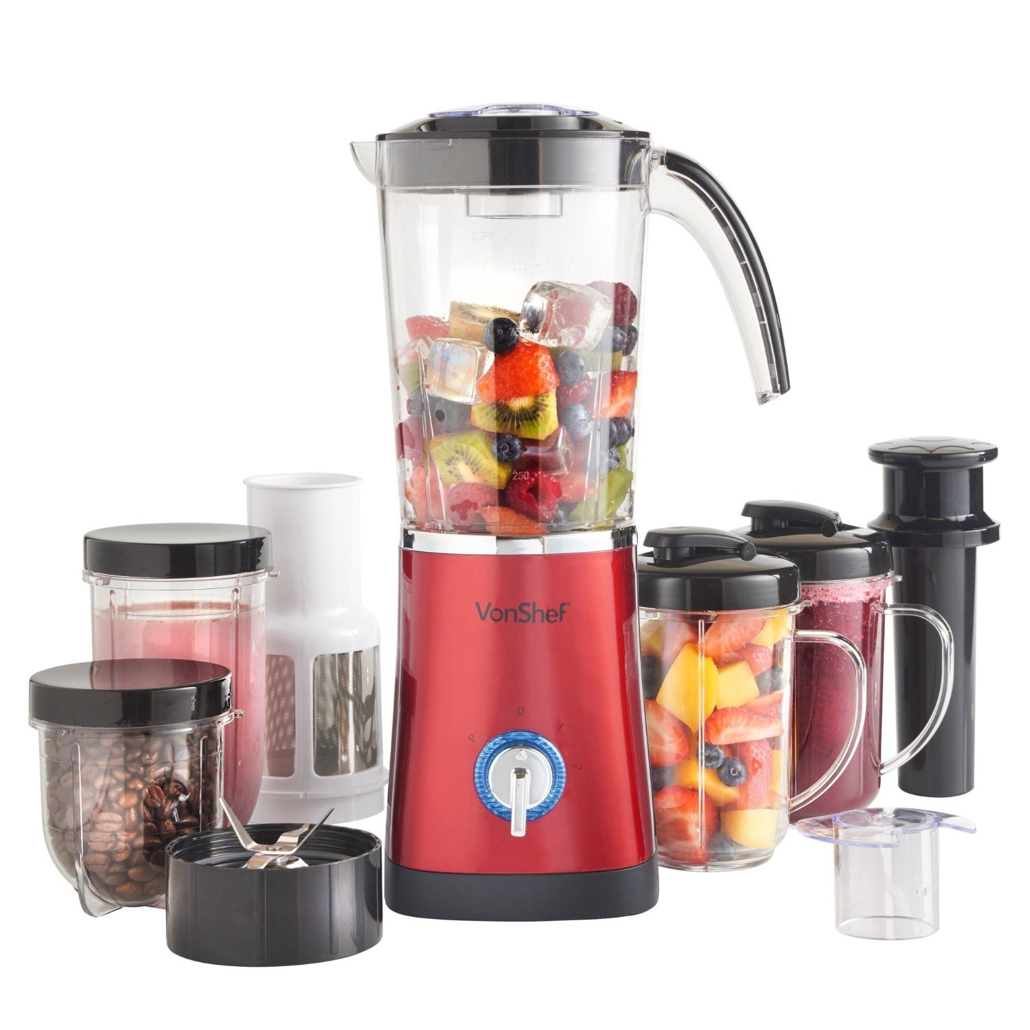 Blender For Smoothies
 Vonshef Blender Juicer Grinder & Smoothie Maker for 220