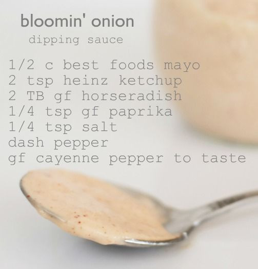 Bloomin Onion Sauce Recipe
 Bloomin onion sauce Bloomin onion and ion sauce on