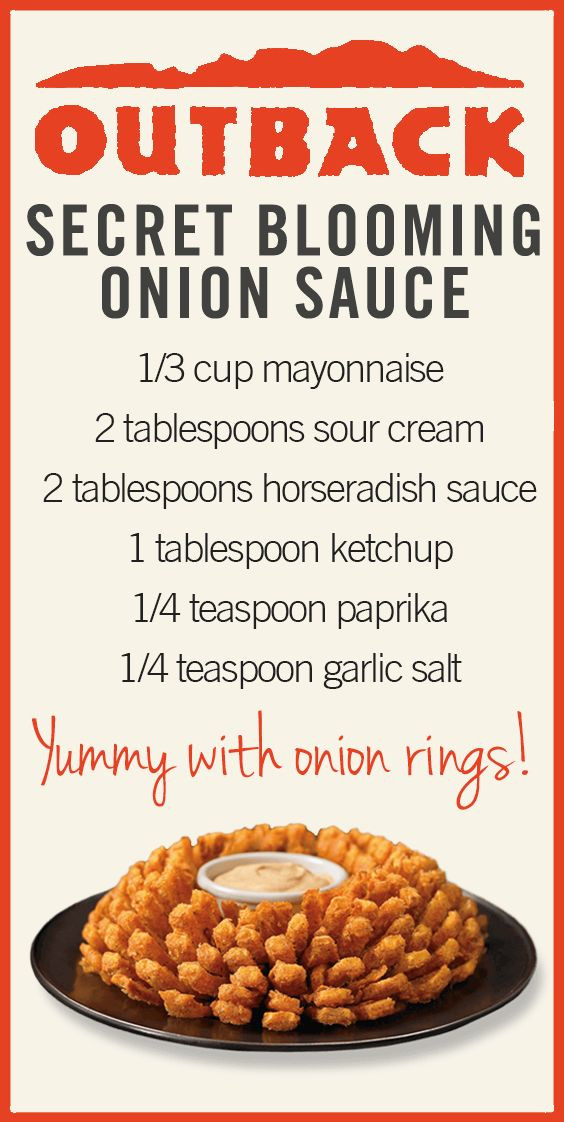 Bloomin Onion Sauce Recipe
 25 bästa idéerna om Bloomin onion på Pinterest