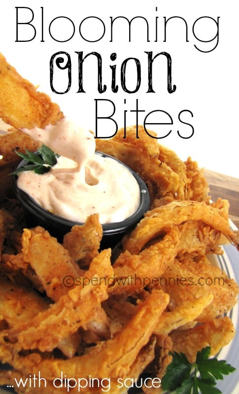 Blooming Onion Sauce
 Blooming ion Bites & Dipping Sauce
