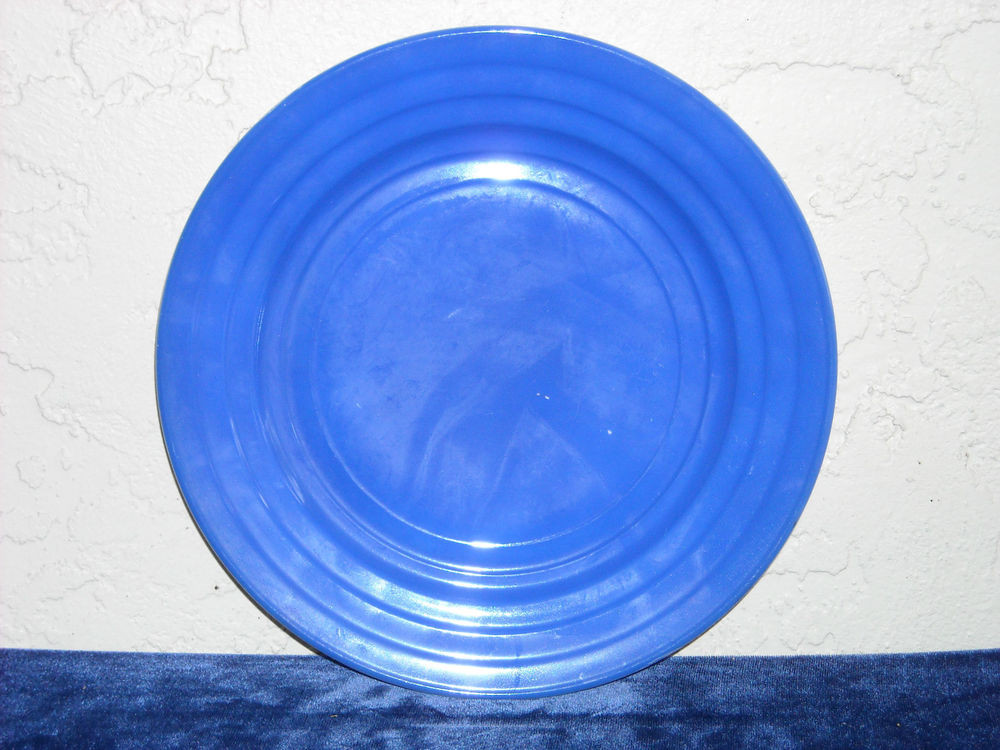 Blue Dinner Plates
 57 Cobalt Blue Dinner Plates Mosser Glass Cobalt Blue