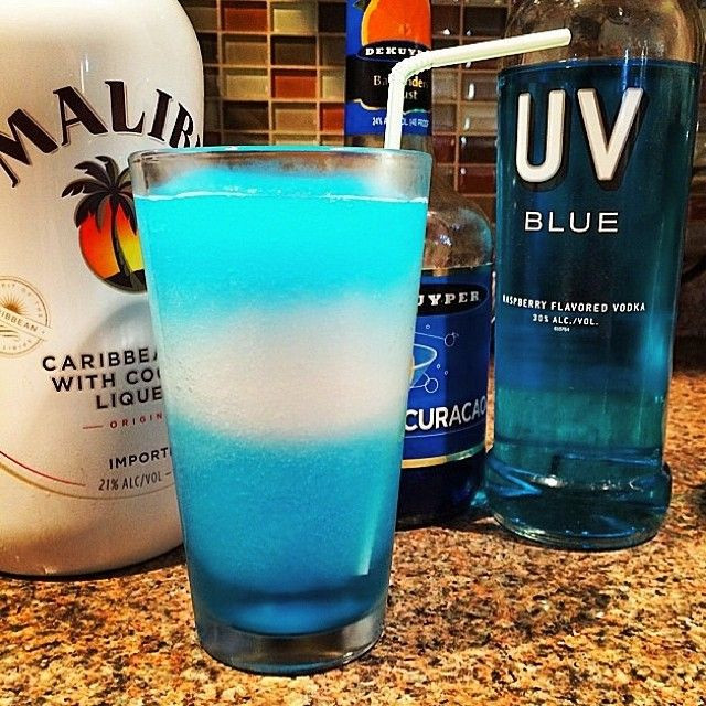 Blue Vodka Drinks
 Best 25 Uv blue drinks ideas on Pinterest