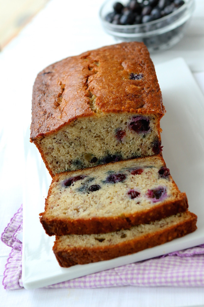 Blueberry Bread Recipe
 banana blueberry bread with yogurt