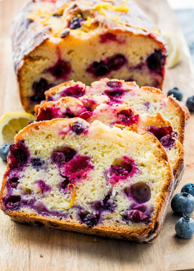 Blueberry Bread Recipe
 Lemon Blueberry Yogurt Loaf Jo Cooks