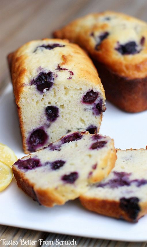 Blueberry Bread Recipe
 Homemade Lemon Blueberry Bread Recipe