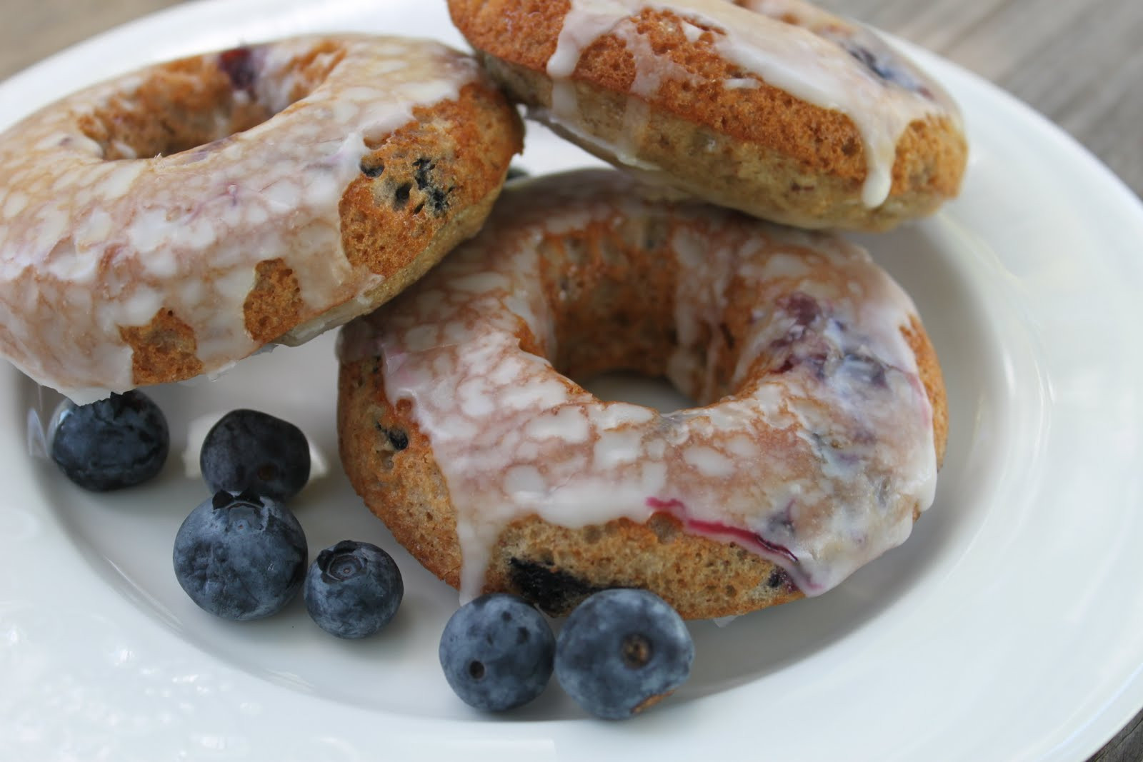 Blueberry Cake Donut
 A Well Seasoned Life Baked Blueberry Doughnuts
