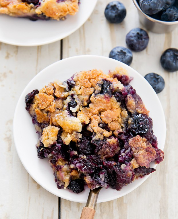 Blueberry Cobbler With Cake Mix
 Blueberry Cobbler Dump Cake Kirbie s Cravings