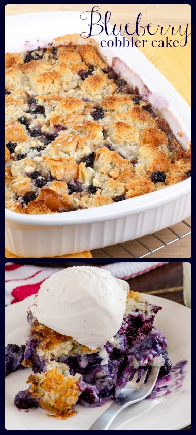 Blueberry Cobbler With Cake Mix
 Fresh Blueberry Cobbler Cake Bakerette