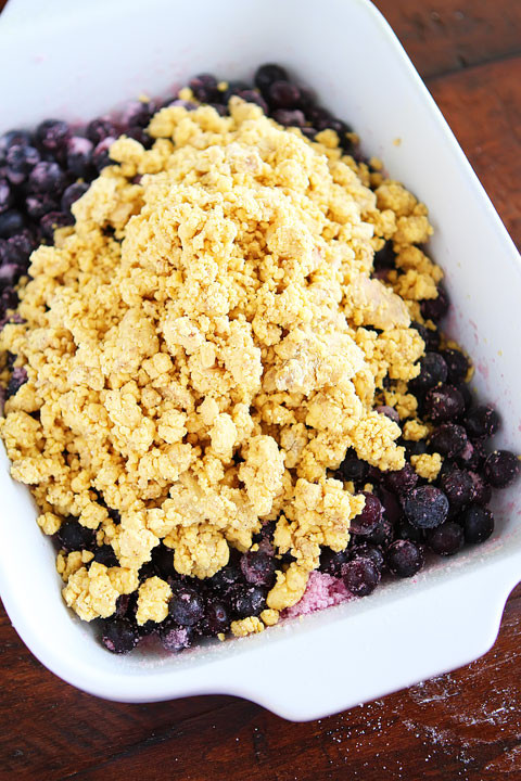 Blueberry Cobbler With Cake Mix
 Brown Butter Blueberry Cobbler