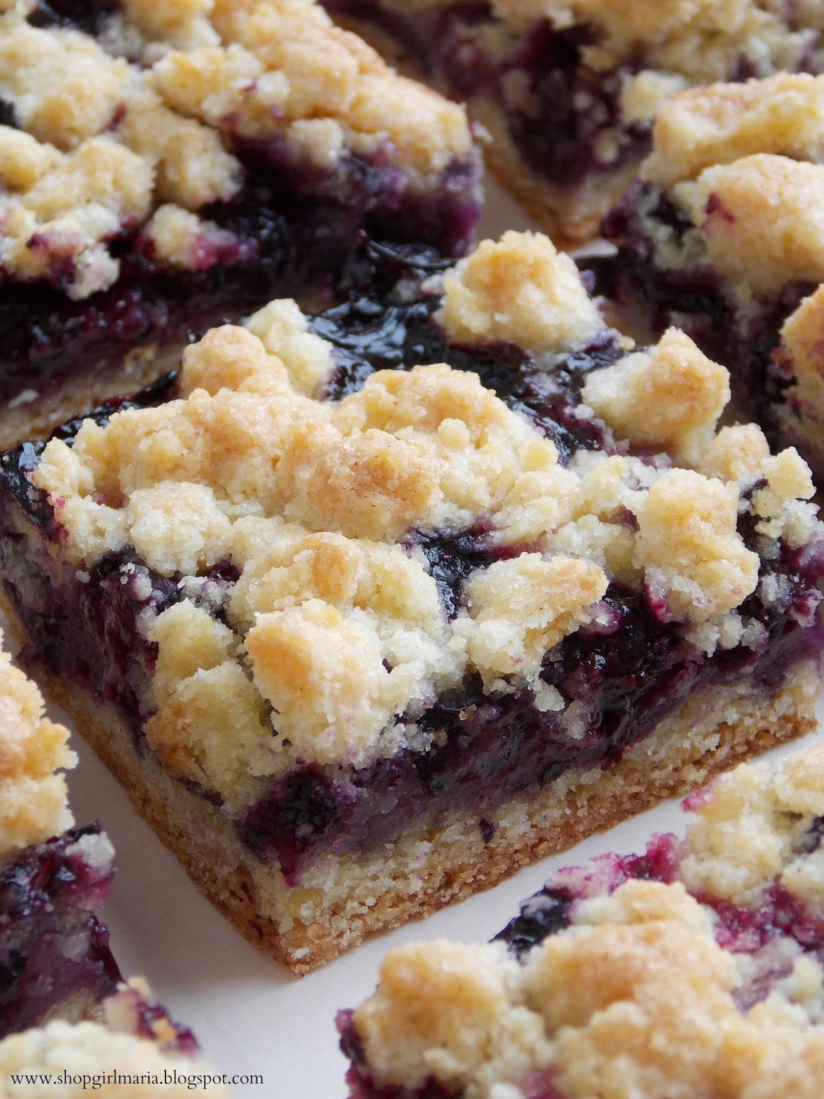 Blueberry Dessert Bars
 Blueberry Crumb Bars