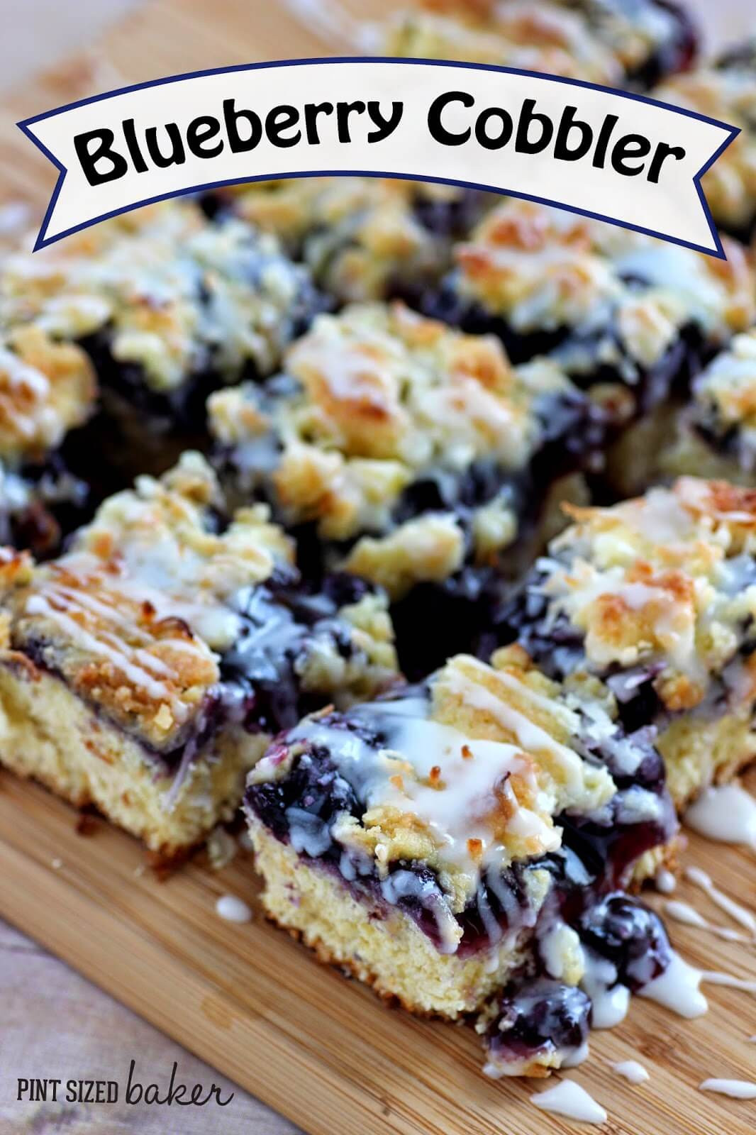 Blueberry Desserts Easy
 Easy Blueberry Cobbler Pint Sized Baker