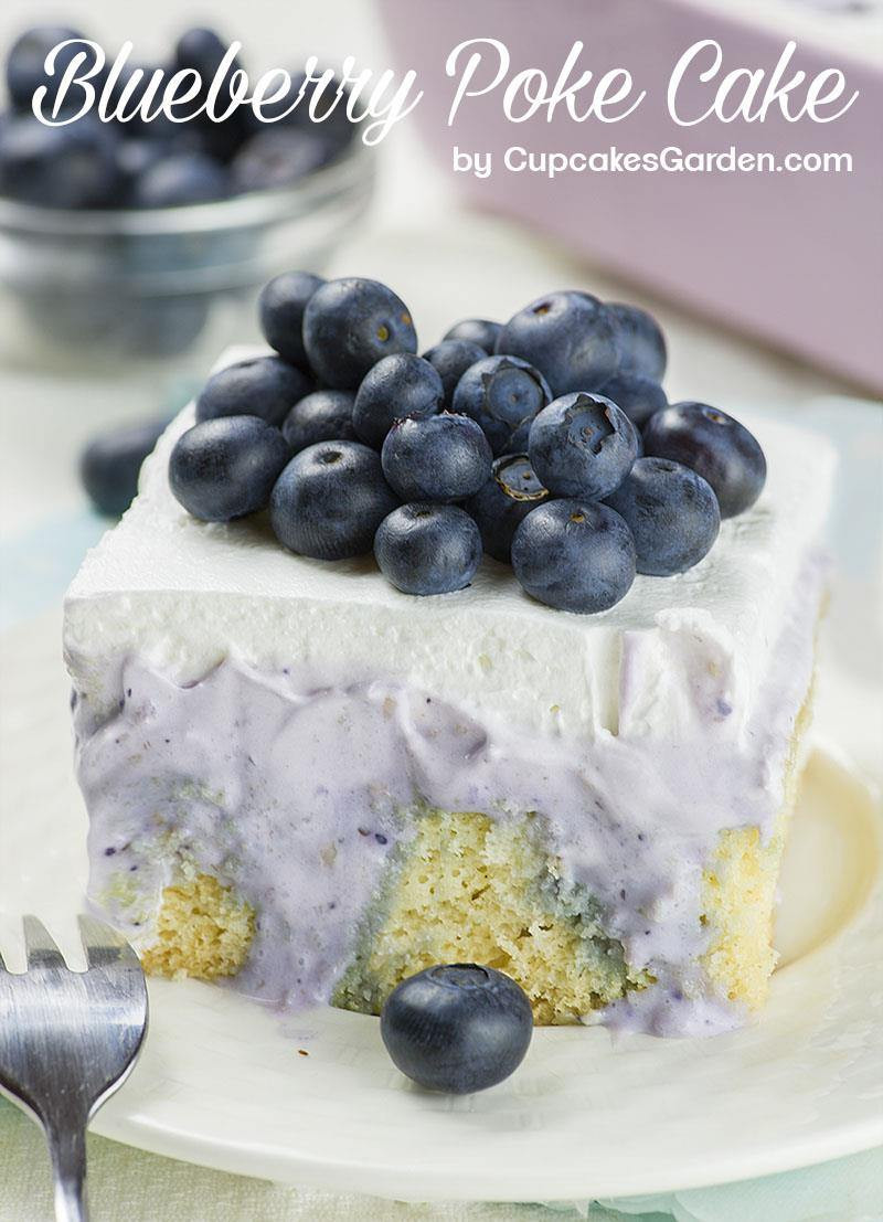 Blueberry Desserts Easy
 Blueberry Poke Cake OMG Chocolate Desserts