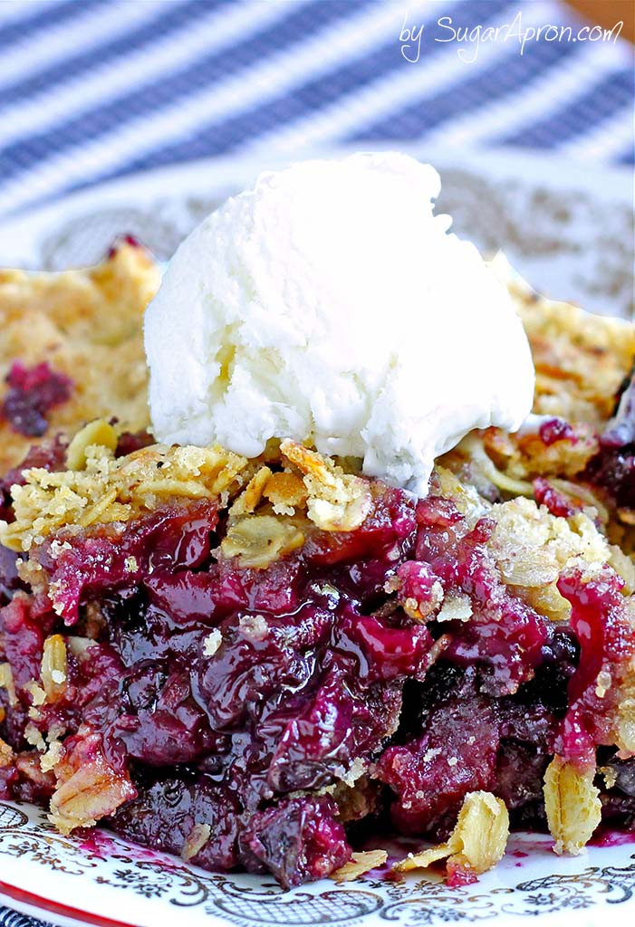 Blueberry Desserts Easy
 Easy Blueberry Crisp Sugar Apron