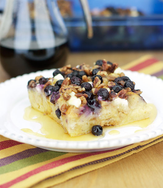 Blueberry French Toast Casserole
 blueberry french toast casserole