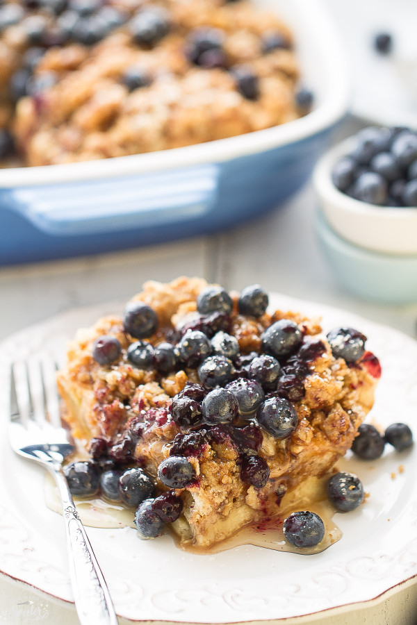Blueberry French Toast Casserole
 16 Easy Mother s Day Brunch Recipes and Ideas Delish