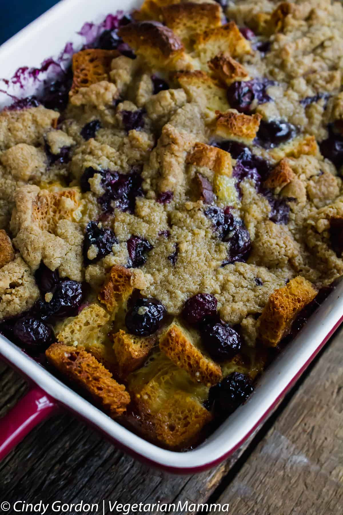 Blueberry French Toast Casserole
 Blueberry French Toast Casserole