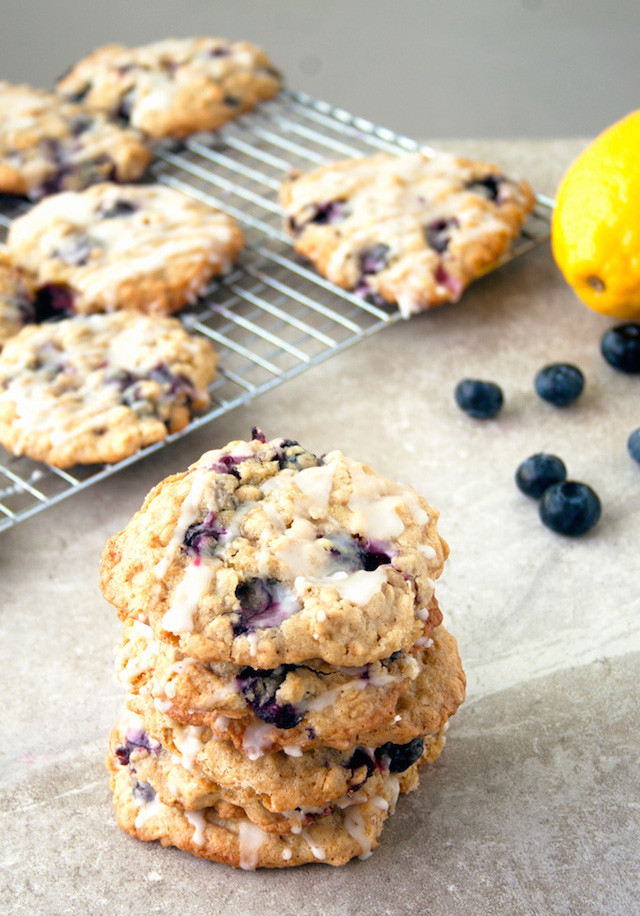 Blueberry Oatmeal Cookies
 40 Recipes For Getting Fruit Into Your Face