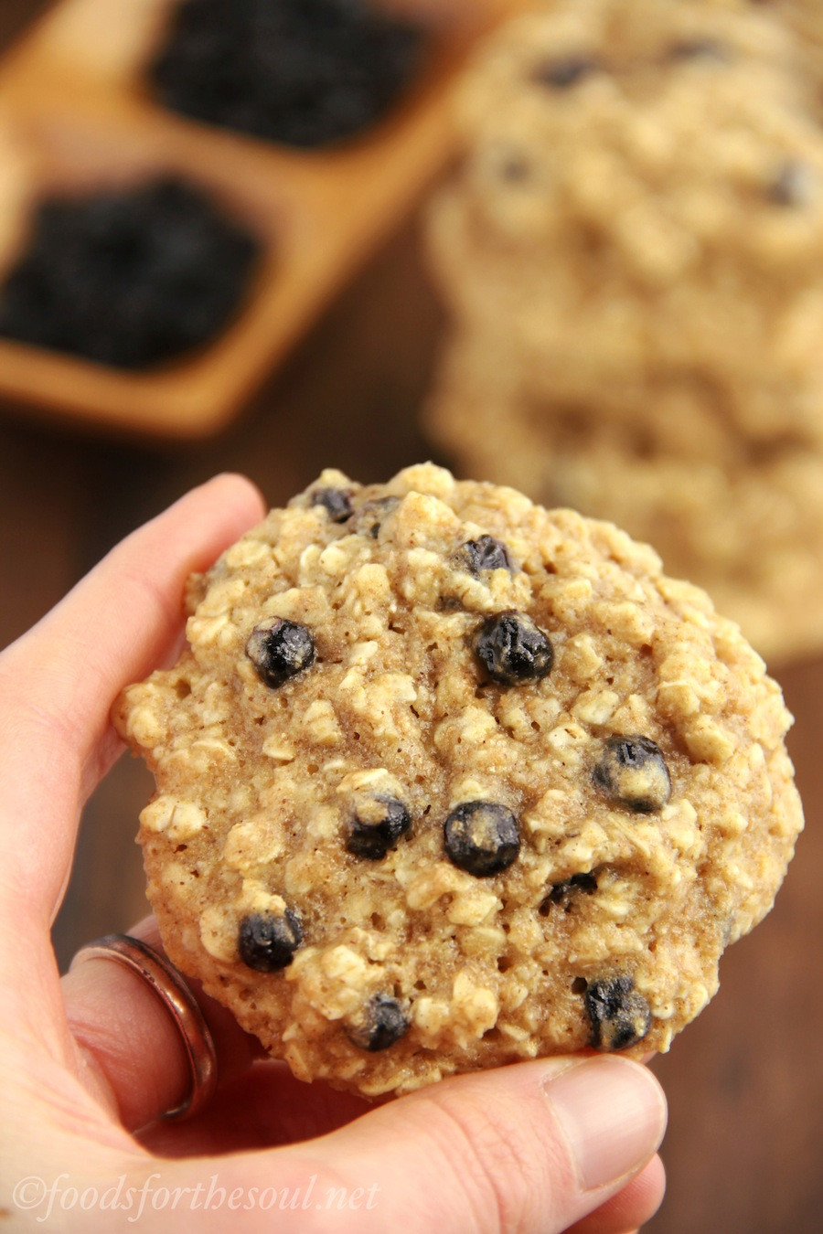 Blueberry Oatmeal Cookies
 Dark Chocolate Raspberry Truffles