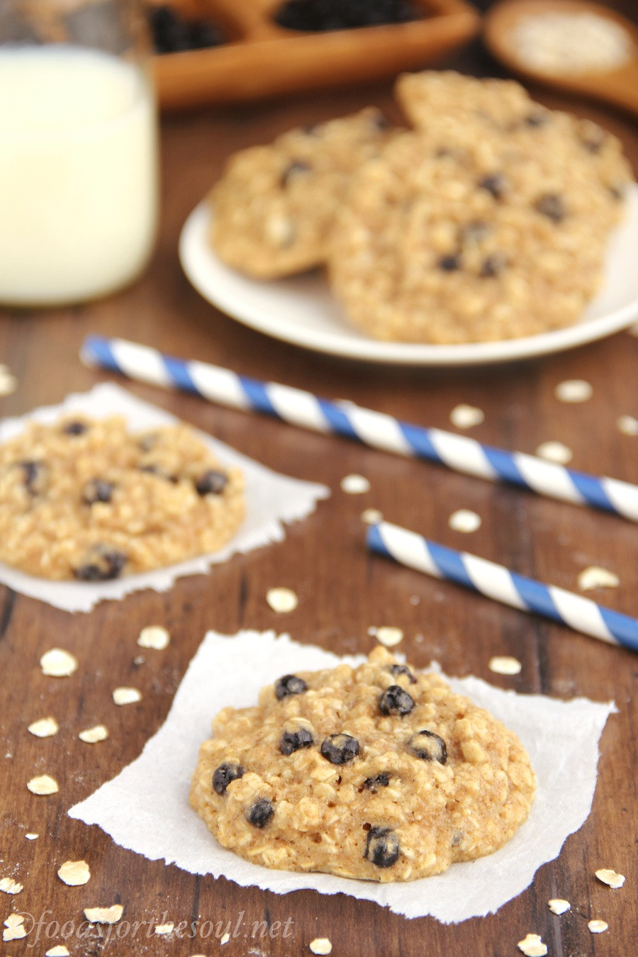 Blueberry Oatmeal Cookies
 Blueberry Oatmeal Cookies