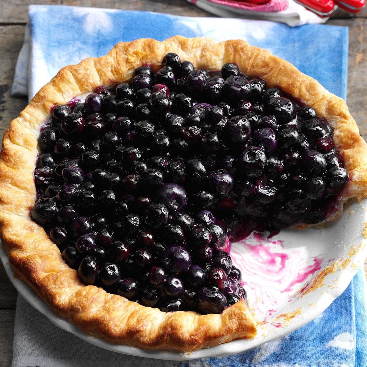 Blueberry Pie Recipes
 Cape Cod Blueberry Pie Recipe