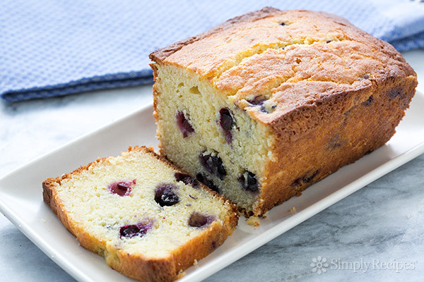 Blueberry Pound Cake
 Lemon Blueberry Ricotta Pound Cake Recipe