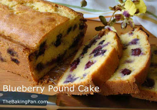 Blueberry Pound Cake
 Blueberry Pound Cake Recipe