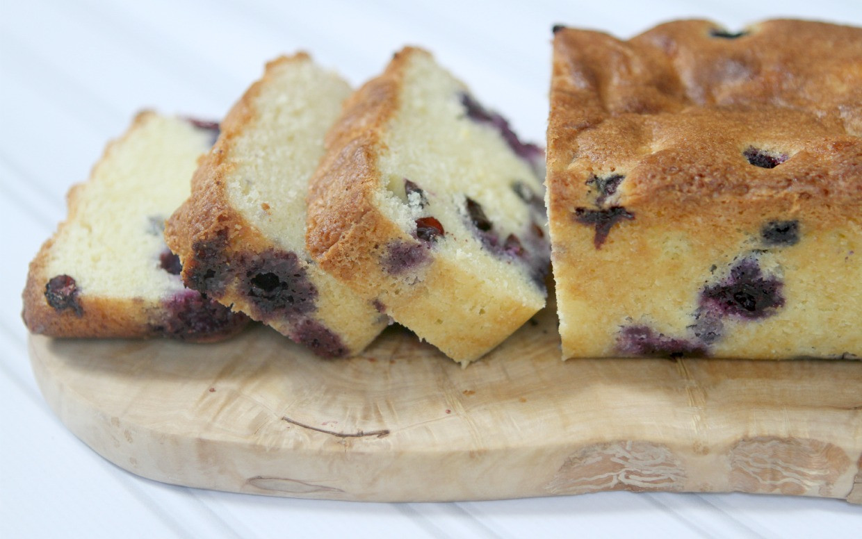 Blueberry Pound Cake
 Lemon Blueberry Pound Cake