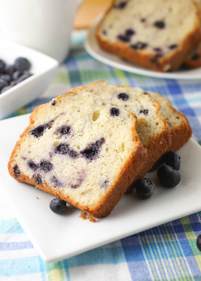 Blueberry Pound Cake
 Blueberry Pound Cake