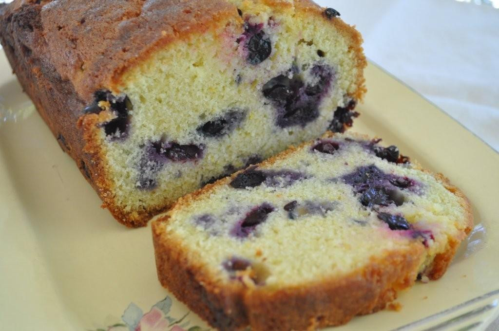 Blueberry Pound Cake
 The Friday Friends Lemon Blueberry Pound Cake