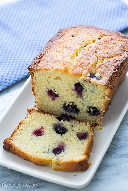 Blueberry Pound Cake
 Lemon Blueberry Ricotta Pound Cake Recipe