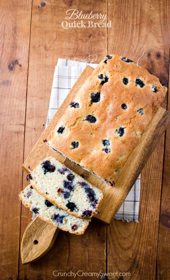 Blueberry Quick Bread
 Blueberry Quick Bread Recipe Crunchy Creamy Sweet