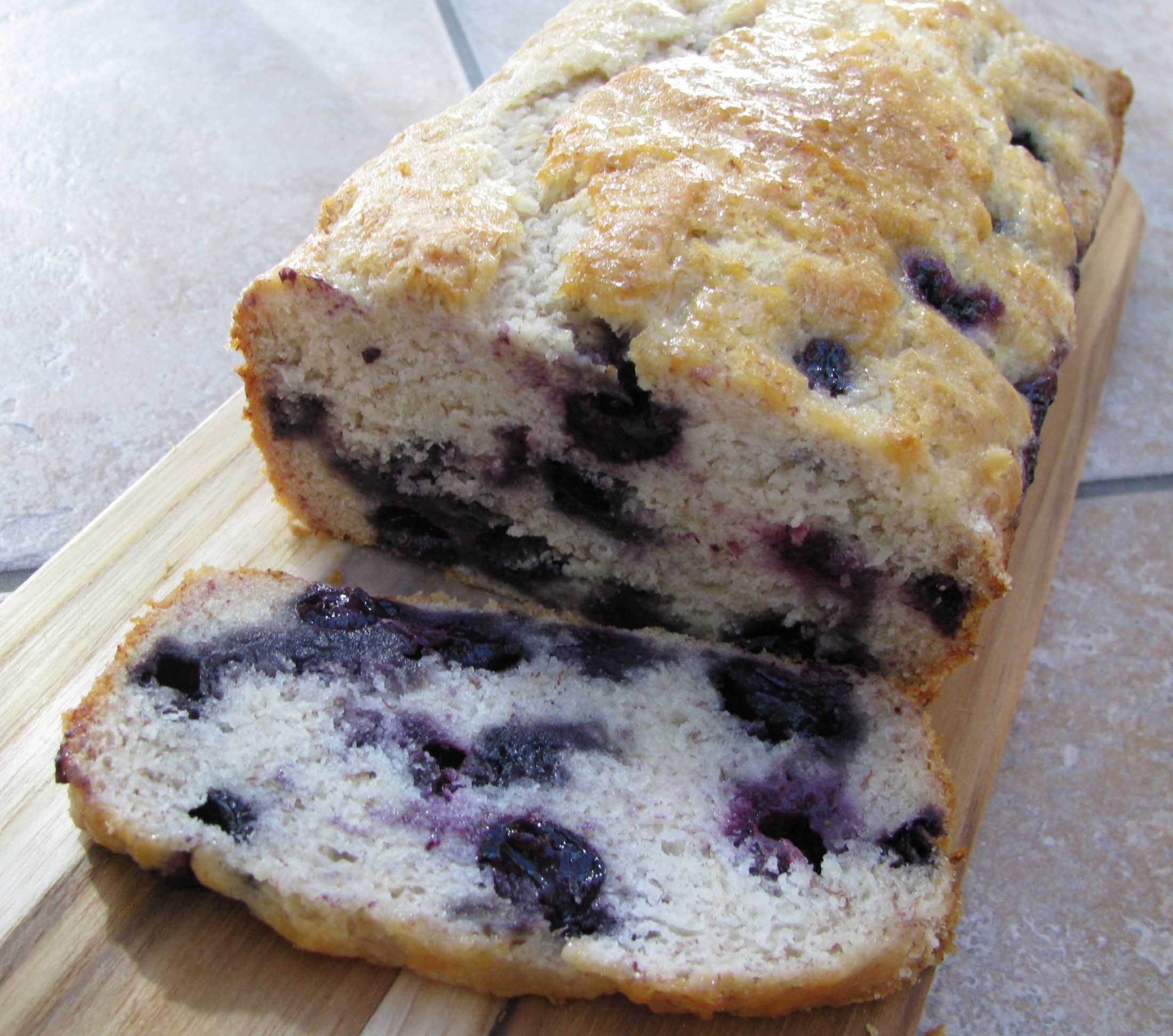 Blueberry Quick Bread
 Banana Blueberry Quick Bread