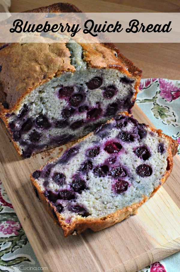 Blueberry Quick Bread
 Blueberry Quick Bread