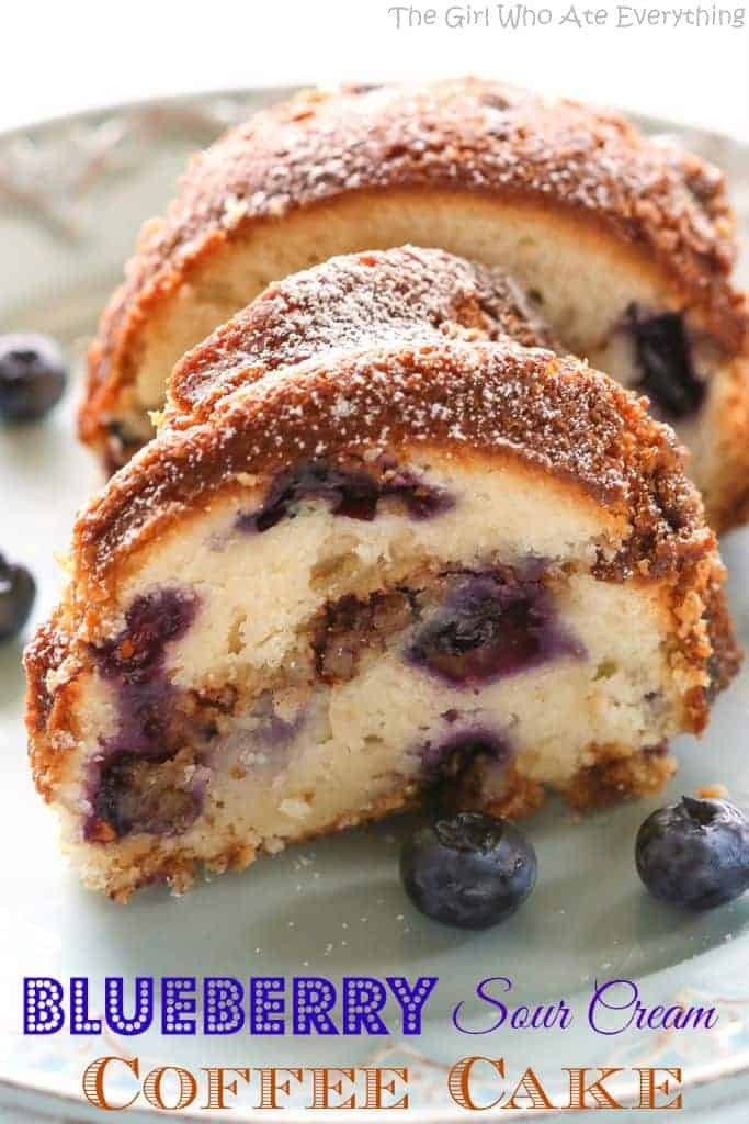 Blueberry Sour Cream Coffee Cake
 Blueberry Sour Cream Coffee Cake