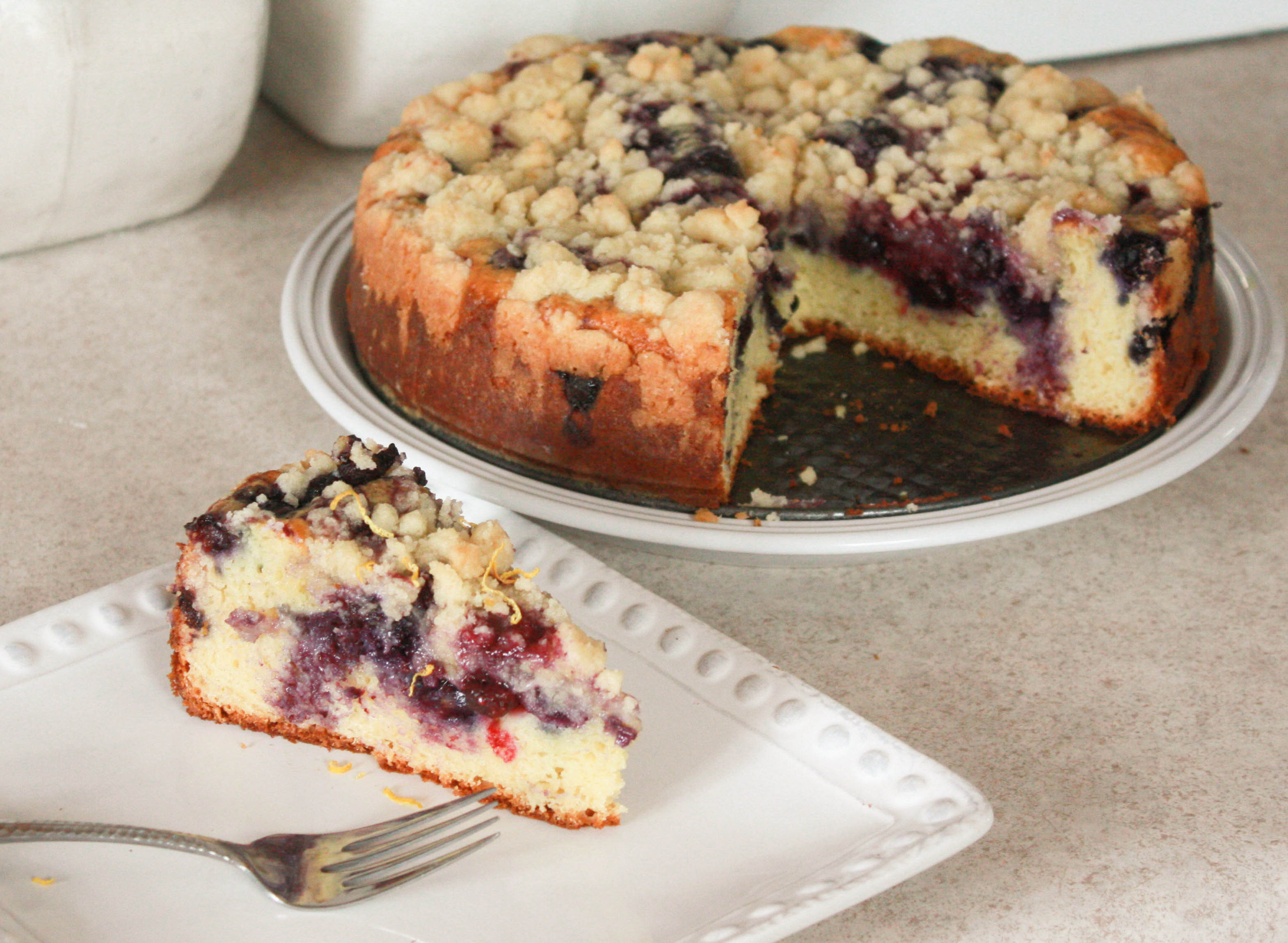 Blueberry Sour Cream Coffee Cake
 Blueberry Sour Cream Coffee Cake Annie s Cooking Lab