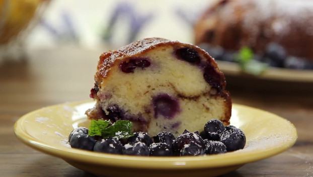 Blueberry Sour Cream Coffee Cake
 Blueberry Sour Cream Coffee Cake By Ruba