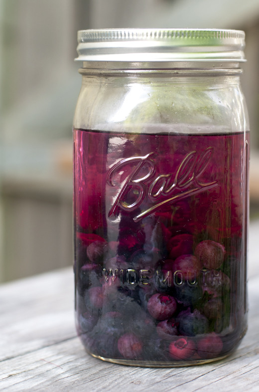 Blueberry Vodka Drinks
 Blueberry Infused Vodka Frozen Lemonade Cocktail