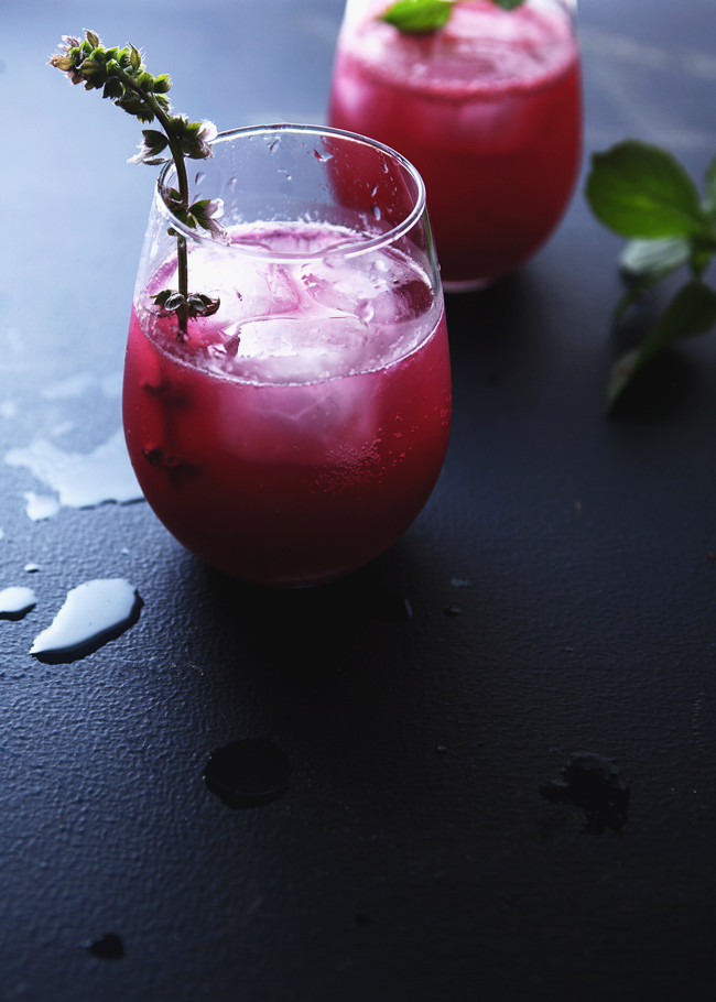 Blueberry Vodka Drinks
 blueberry basil vodka cocktail