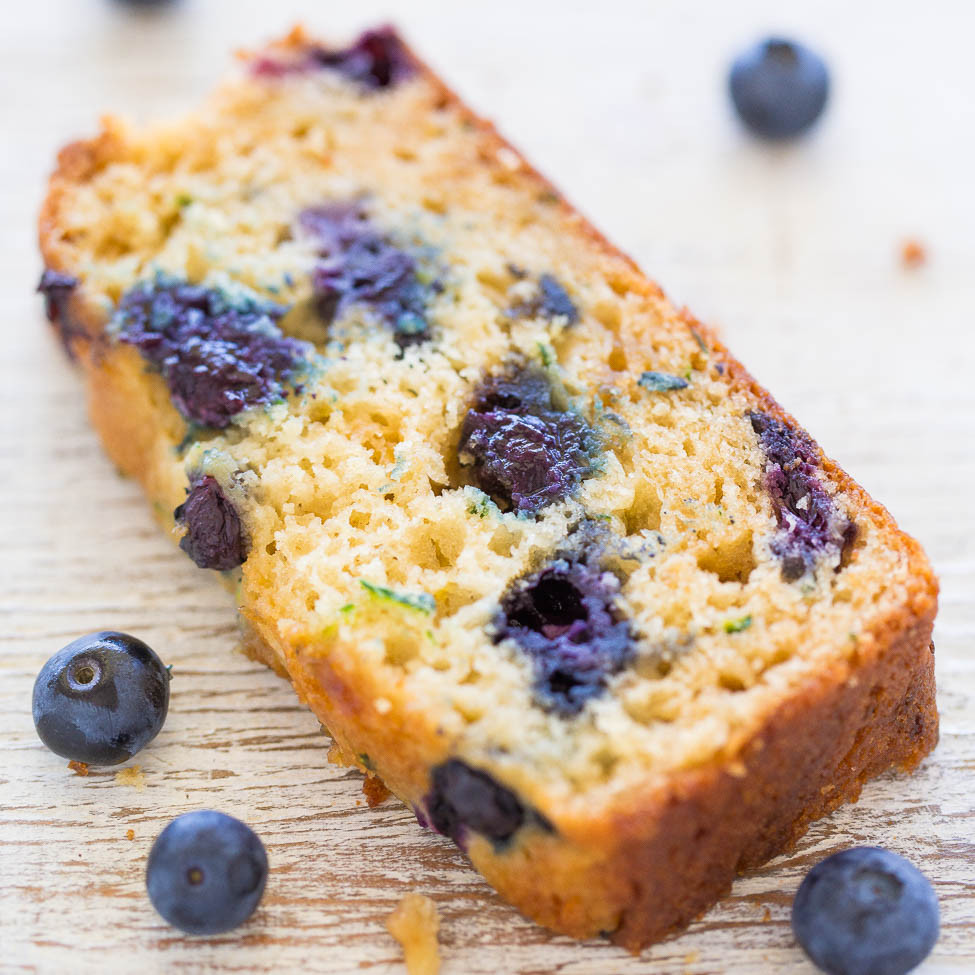 Blueberry Zucchini Bread
 Blueberry Zucchini Bread Averie Cooks