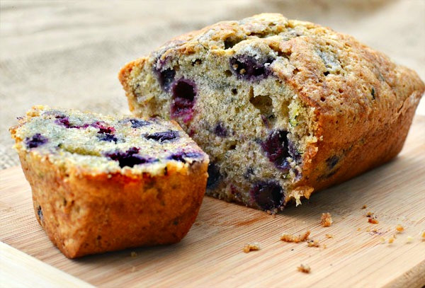 Blueberry Zucchini Bread
 Blueberry Zucchini Bread Favors