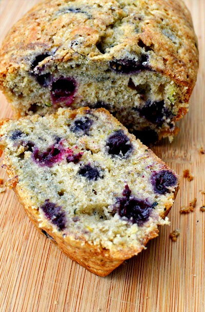 Blueberry Zucchini Bread
 Blueberry Zucchini Bread Favors