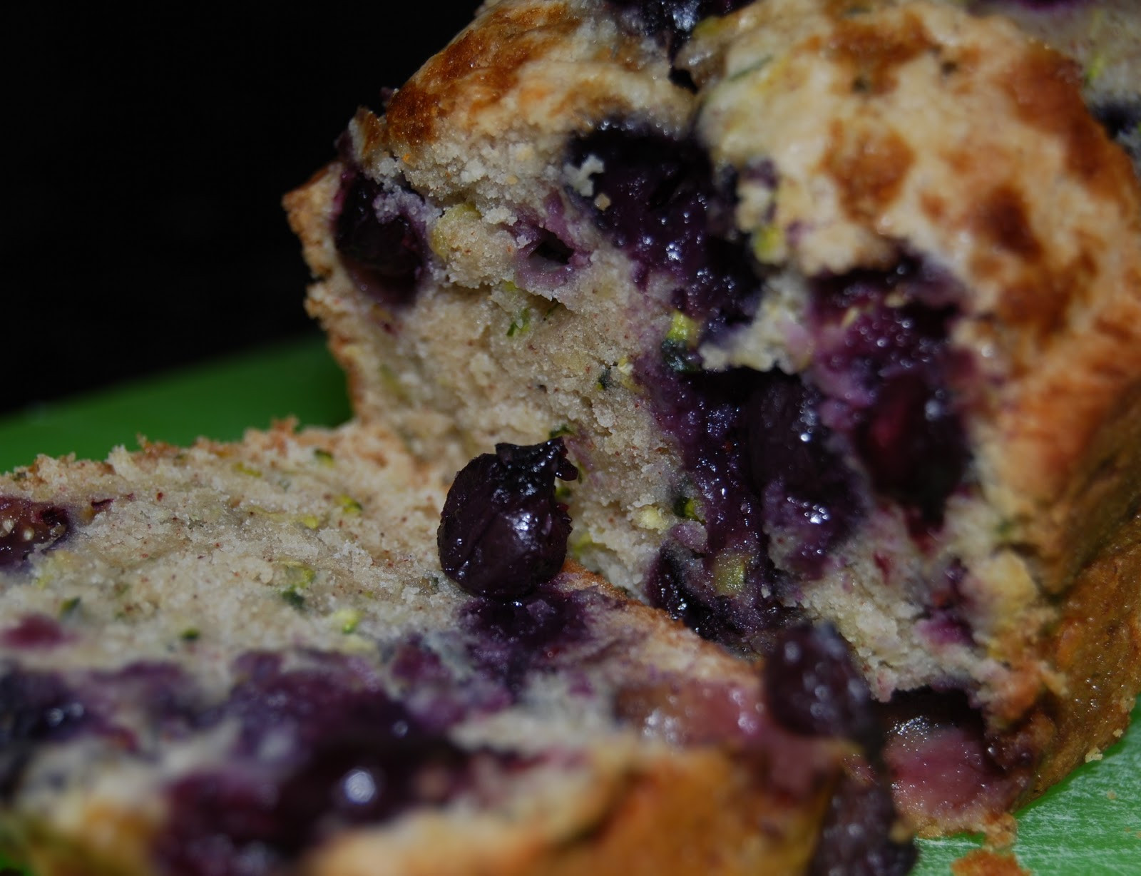 Blueberry Zucchini Bread
 Monster Mama Blueberry Zucchini Bread