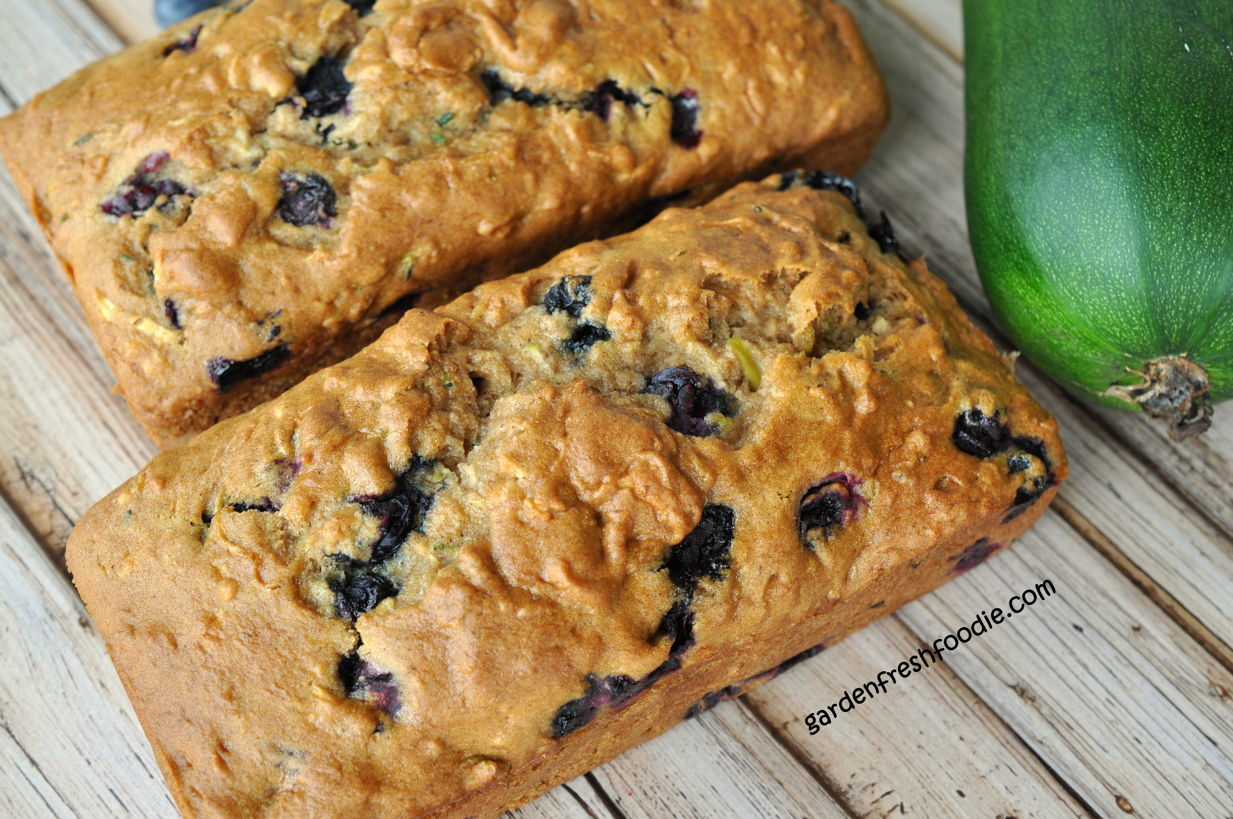 Blueberry Zucchini Bread
 Blueberry Zucchini Bread