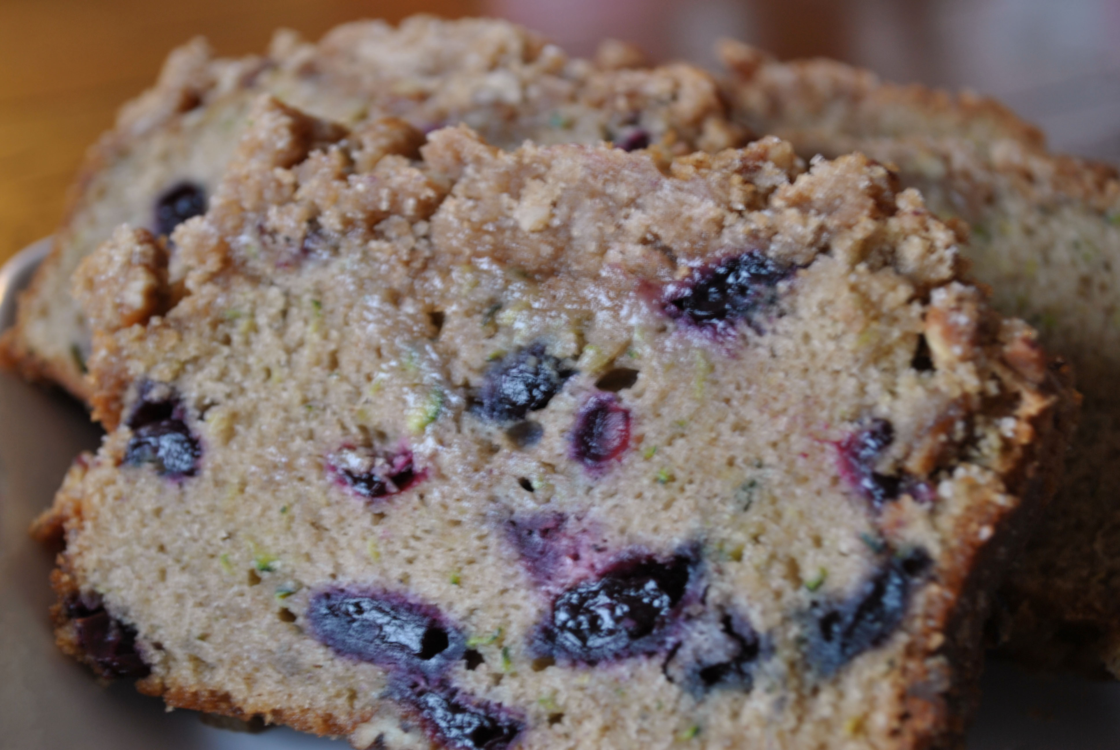 Blueberry Zucchini Bread
 blueberry zucchini bread