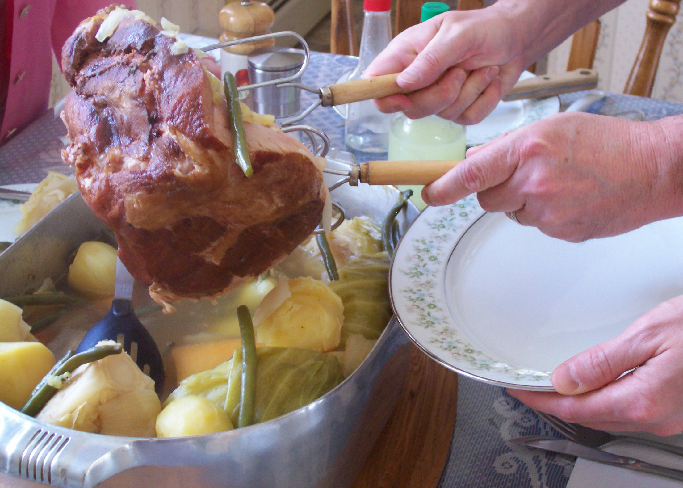 Boiled Dinner With Ham
 boiled ham dinner recipe