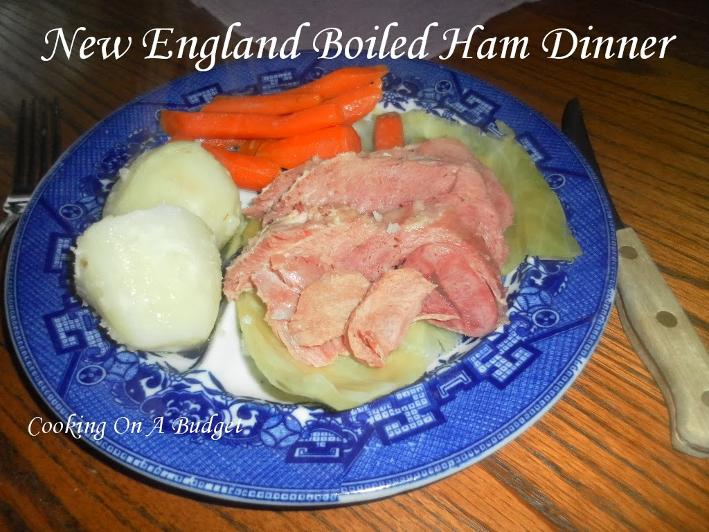 Boiled Ham Dinner
 Cooking A Bud New England Boiled Ham Dinner